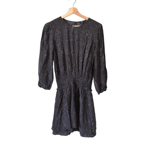 Rails Inez Dress Slate Python Womens Dress Snake Print Mini Revolve Medium EUC - Picture 3 of 9